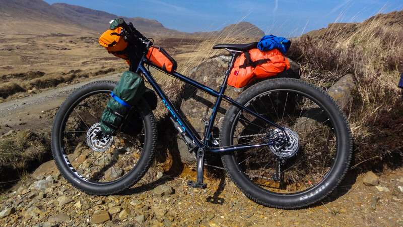 Riding from Harris Bay to Kinloch