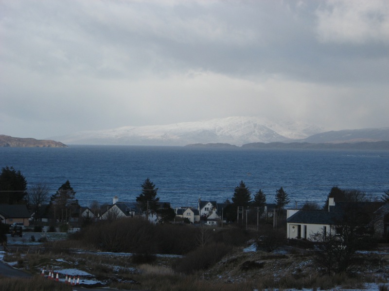 Applecross on the other side of Broadford Bay 6/2/09