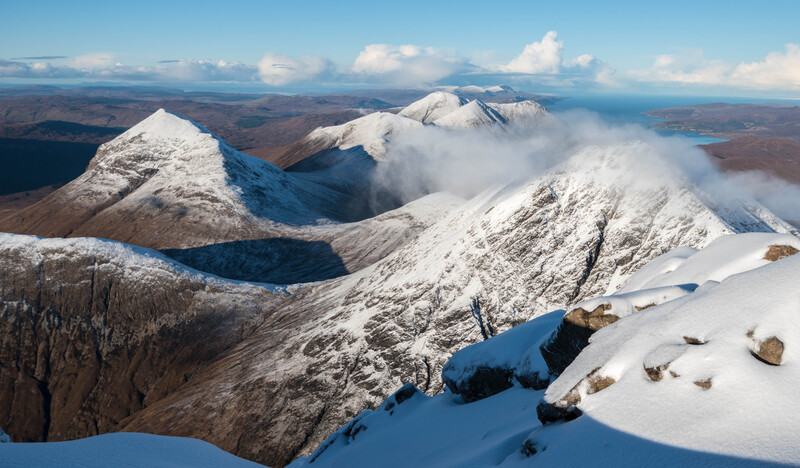 Marsco and the Red Cuillin from Blaven