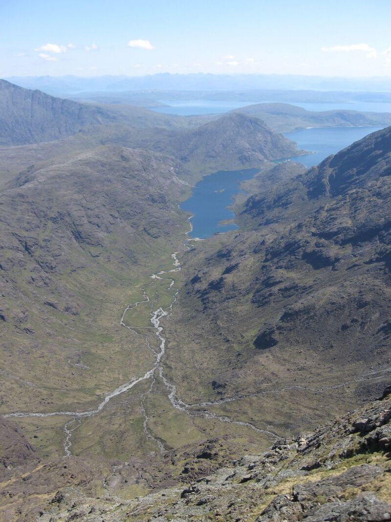 Coruisk from Sgurr aGhreadaidh