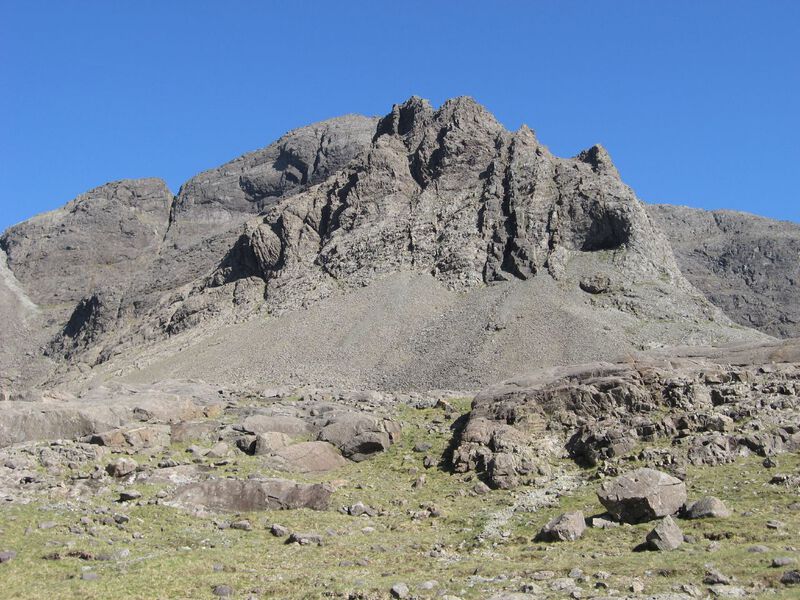 Sgurr eadar da Choire from Coire aGhreadaidh