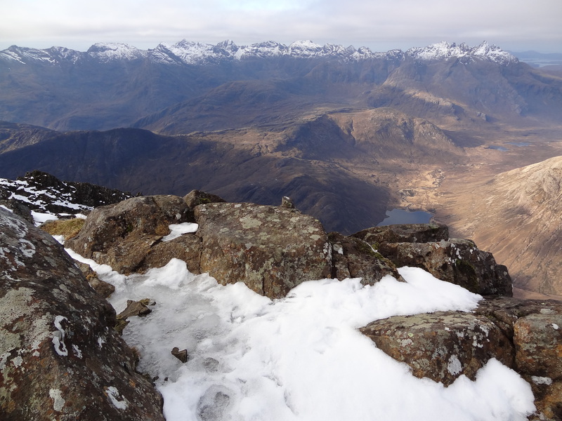 The Cuillin ridge from Blaven