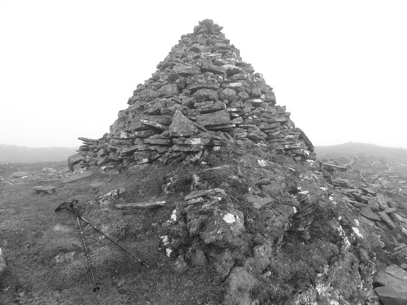 The big cairn on Meall Dubh