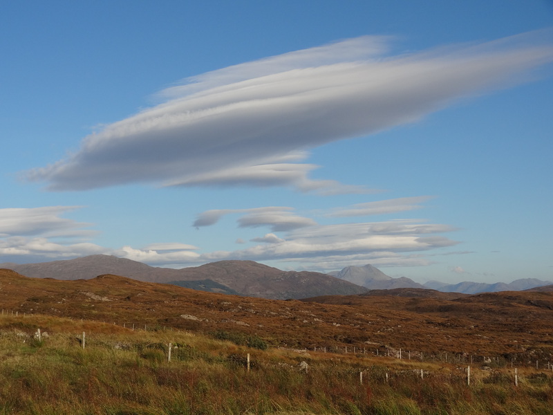 Lenticulars over Beinn Sgritheall