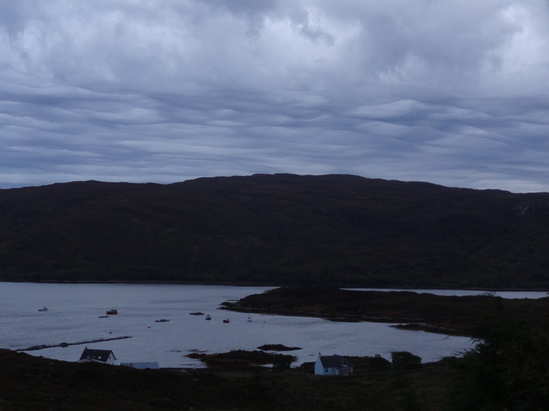 Storm clouds over Loch Eishort