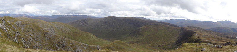 Looking east from Sguman Coinntich