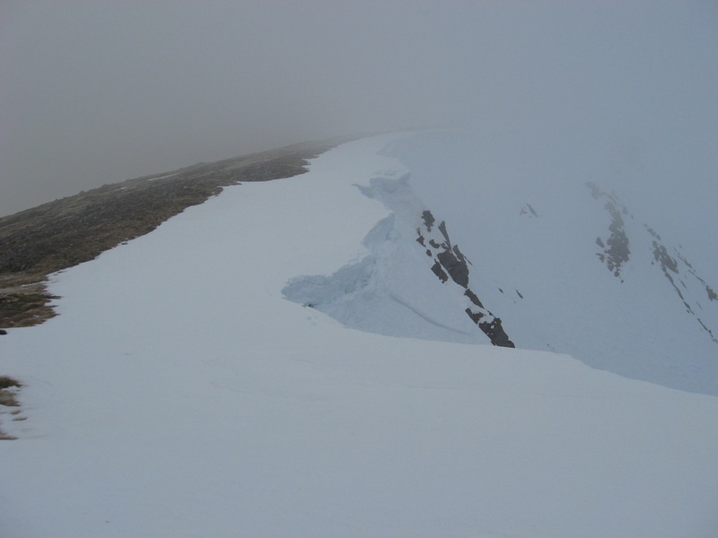 Cornices on Sgurr nan Conbhairean