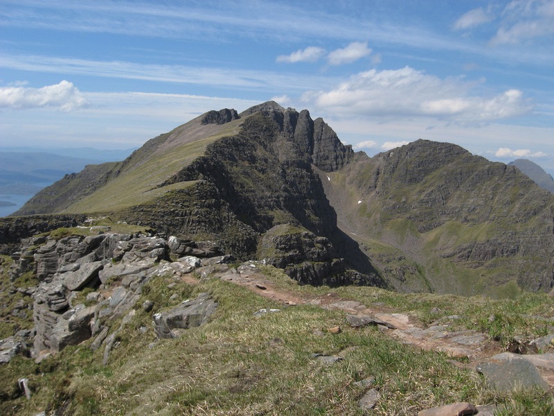 The ridge to Mullach an Rathain
