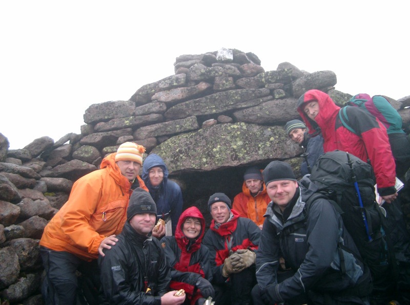 At the sappers' bothy on Ben Macdui