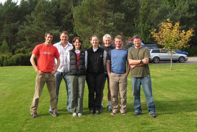 ML team at Glenmore Lodge after our assessment