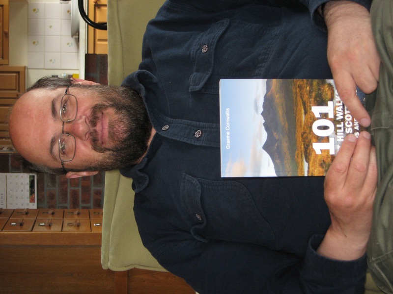 Graeme shows off his new book