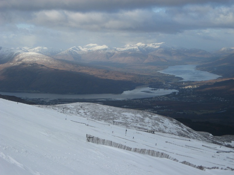 Loch Linnhe from Aonach Mor