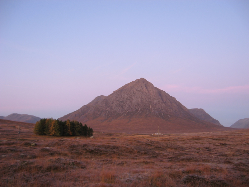 A frosty morning for the Buachaille