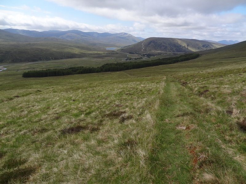 The old stalkers' path up Fionn Bheinn
