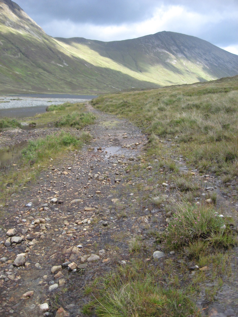 The track to Luib beside Loch na Sguabaidh