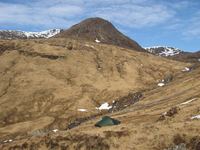 Wild camp at 400m