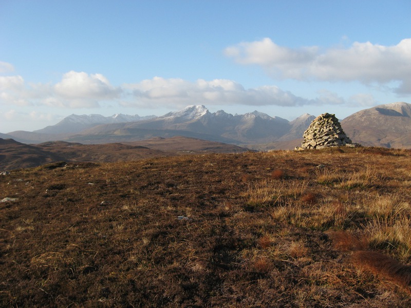 The Cuillin from Beinn nan Carn