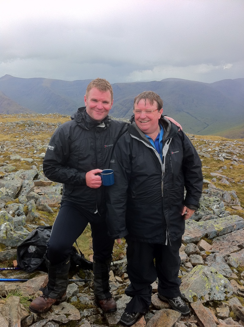 Me an Penguin on Stob na Broige