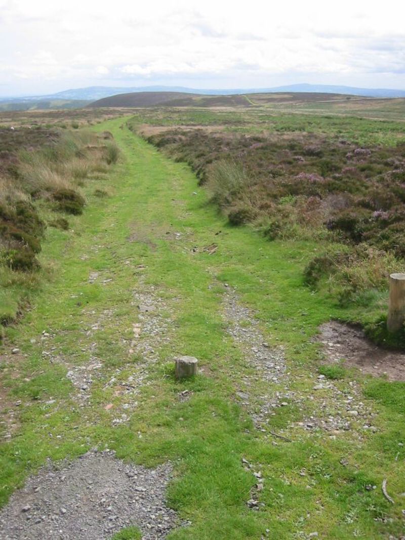 The path down Round Hill